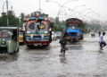 کراچی میں موسلا دھار بارش