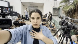 Palestinian journalist Bisan Owda wins Emmy award for Gaza documentary
