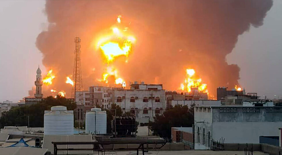 US strike on Yemen fuel port kills at least 38, Houthi media say