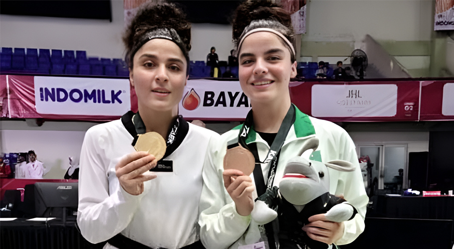 Pakistani sisters Manisha and Maliha win medals at Asian Taekwondo Championship