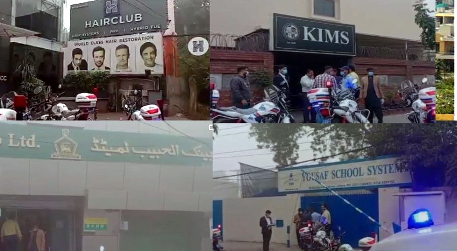 Hair Club, Bank Al Habib, Kims among 24 sealed in Lahore