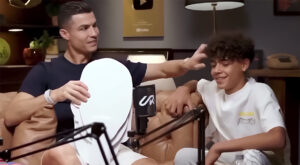 Cristiano Ronaldo's Son Surprises Fans by Saying "InshaAllah" on Podcast