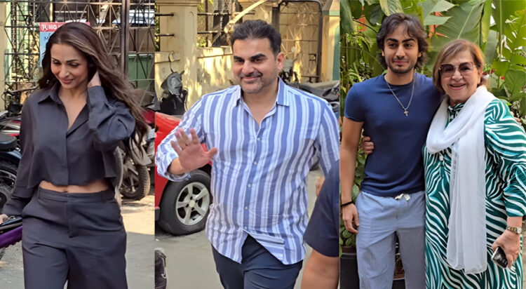 Malaika Arora welcomes Arbaaz Khan and family for a memorable Lunch