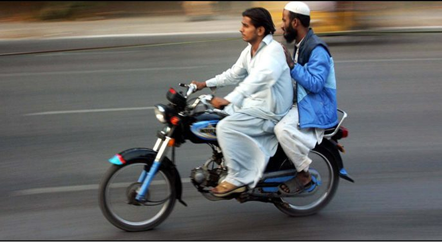 Pillion riding banned in Karachi