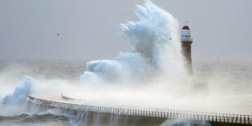 Deadly Storm Darragh hits UK with 96mph winds and widespread flooding