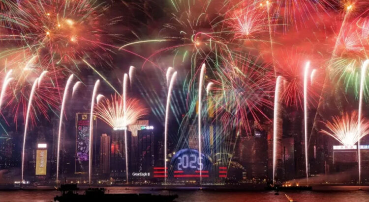 In pictures: New Year’s celebrations around the world