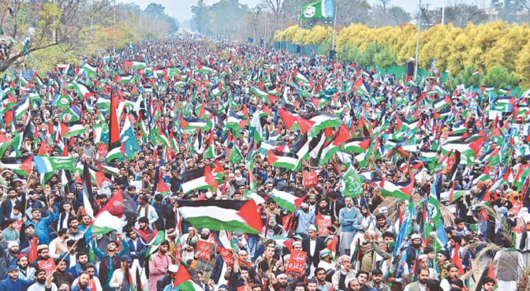 JI to hold Gaza Million March at Karachi’s Sea View today