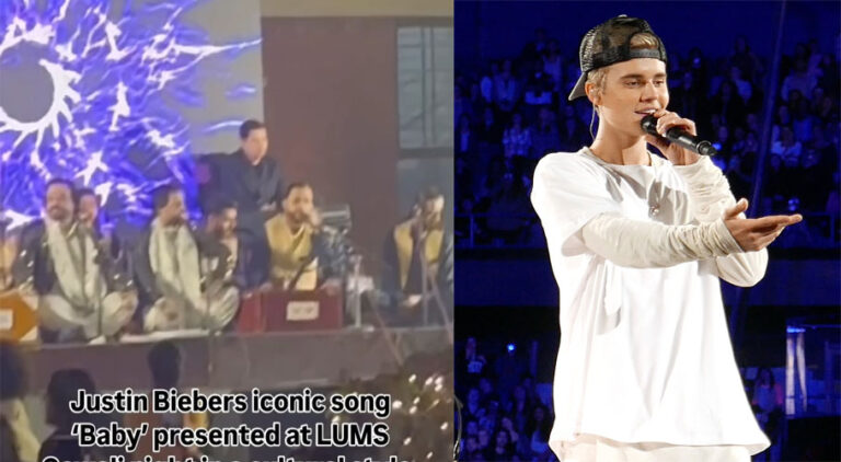 Qawwali twist on Justin Bieber’s ‘Baby’ leaves Lahore audience in wonder