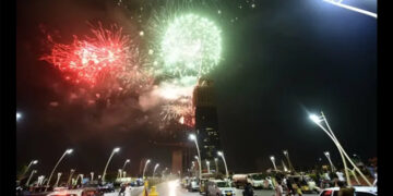 Governor House Karachi fireworks display