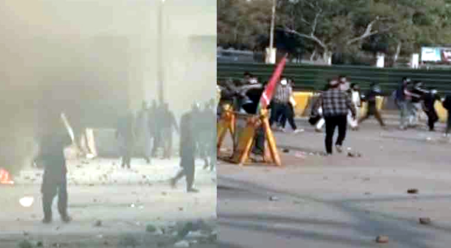 MWM workers, police clash in Karachi as sit-ins continue across city