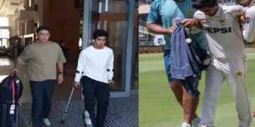 Saim Ayub heads to London for ankle fracture treatment