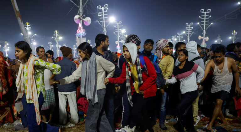 At least 15 killed in stampede at India’s Maha Kumbh Mela