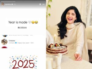 ‘Year is made’: Mawra Hocane overjoyed as Ronaldo wishes her ‘Happy New Year’
