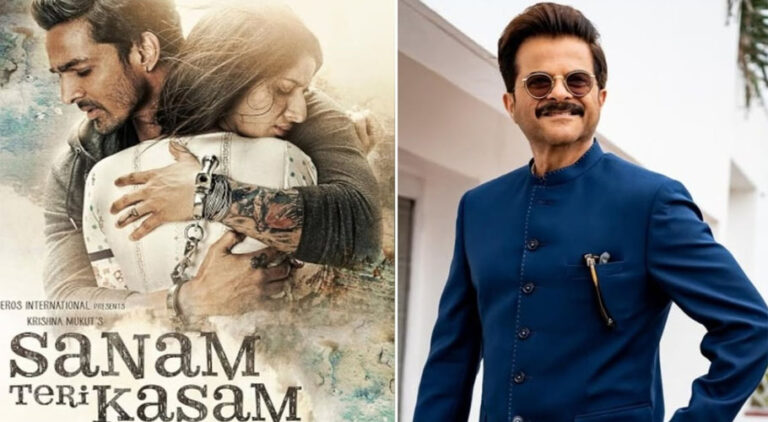 Anil Kapoor congratulates Mawra on the success of ‘Sanam Teri Kasam’