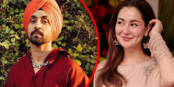 Rumor has it that Hania Aamir is teaming up with Diljit Dosanjh for ‘Sardaar Ji 3’