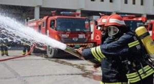 Fire Erupts at Mari Pur Cloth Warehouse