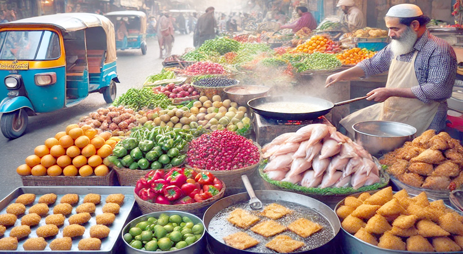 Today's Official Rates of Chicken, Meat, Eggs, Vegetables and Fruits in Karachi