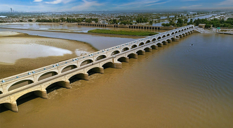 Water shortage in the Indus River breaks a 25-year record