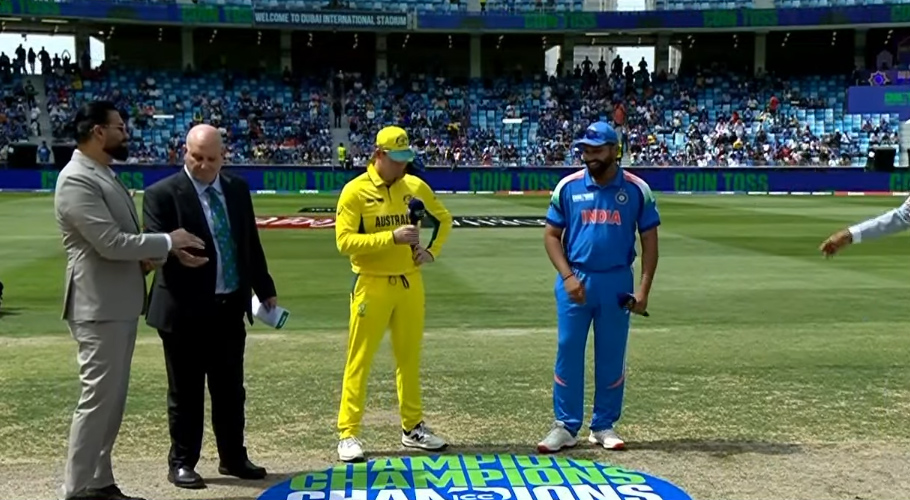 CT semi-final: Australia win toss, opt to bat first against India