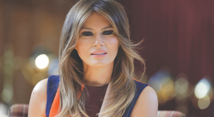 US first lady backs deepfake porn bill in first solo engagement