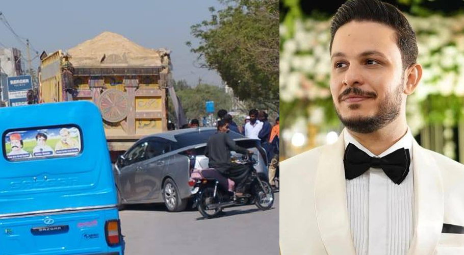 Young man killed in Karachi car-dumper collision near Safora chowrangi