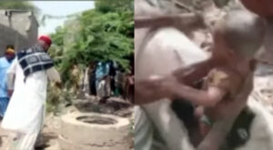 Infant found in Karachi sewer after gold earring theft