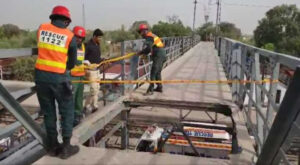 Khanewal: Bridge built before Pakistan’s creation collapses, claims one life
