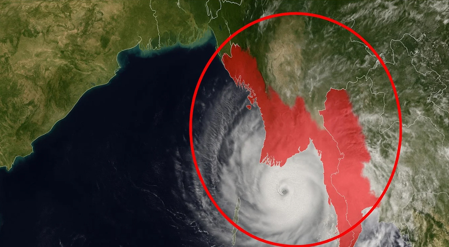 Cyclonic Activity Brewing in Arabian Sea