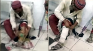Karachi police catch beggar faking limp in viral video
