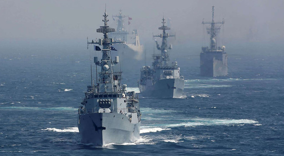 Combat-ready: Pakistan Navy deploys warships amid rising tensions