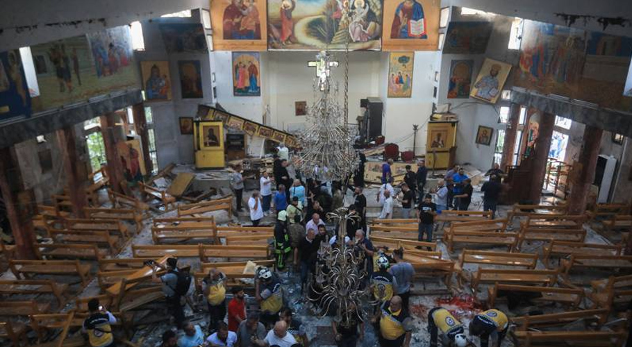 20 killed in suicide attack on Damascus church