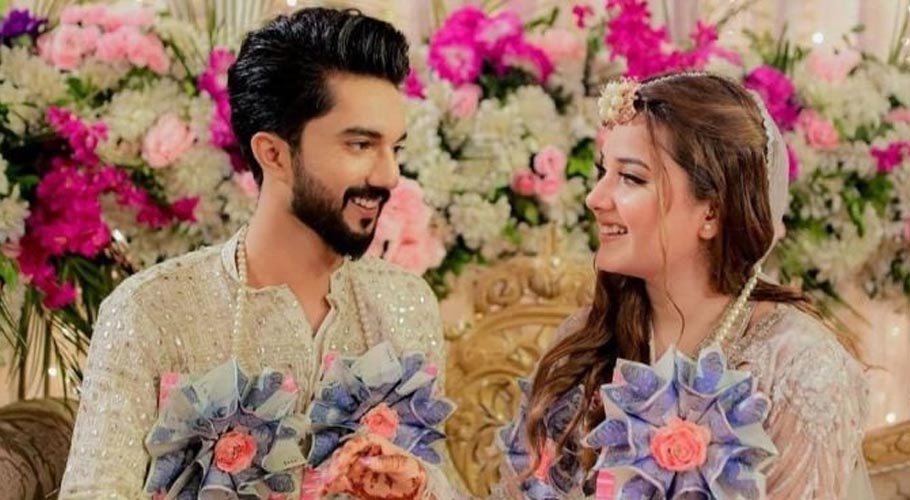 Rabeeca Khan and Hussain Tareen tie the knot in grand wedding ceremony