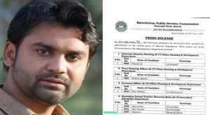 Christian Youth from Balochistan Makes History