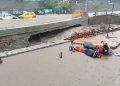Monsoon Havoc in Islamabad: Parking Lot Built on Drain Swept Away