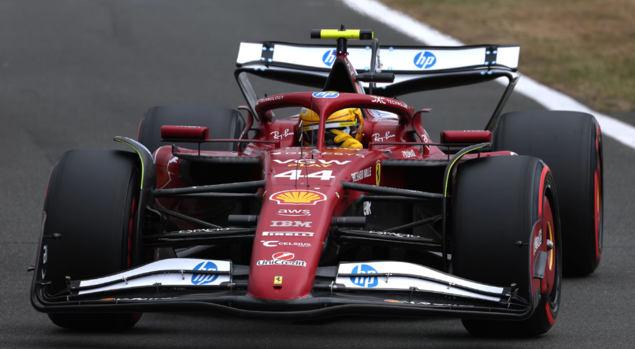Ferrari Secures Third Place in Rain-Hit Formula One Race