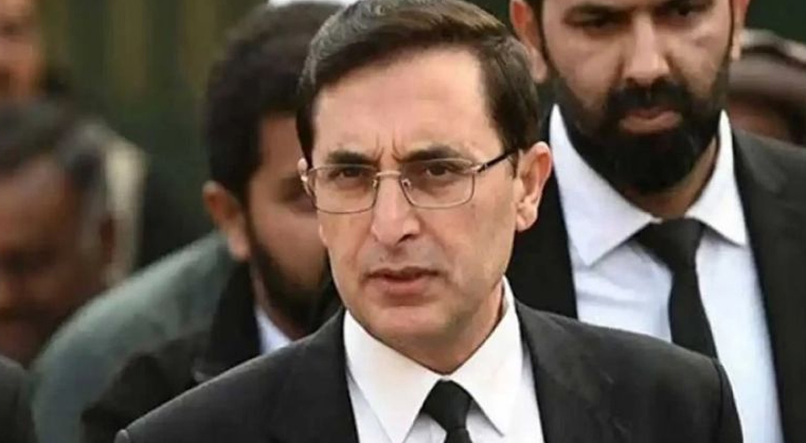چیئرمین پی ٹی آئی بیرسٹر گوہر