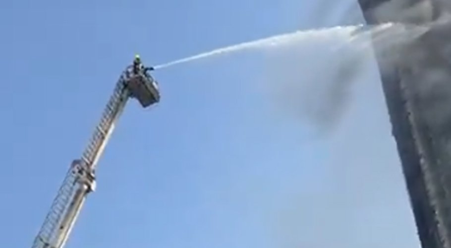 Dubai Uses Shaheen Drones to Extinguish Massive Fire at Residential Building in 6 Minutes