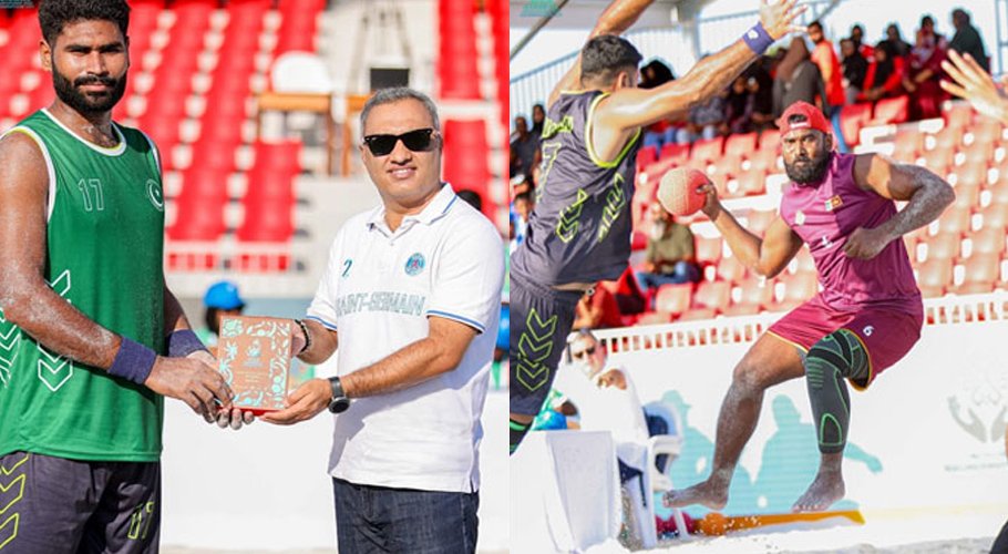 Pakistan defeats Sri Lanka in Commonwealth Beach Handball Championship