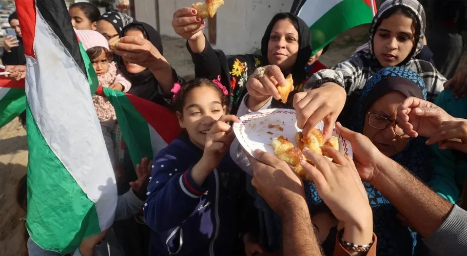 Celebrations erupt in Gaza, Israel on news of deal to end two-year war