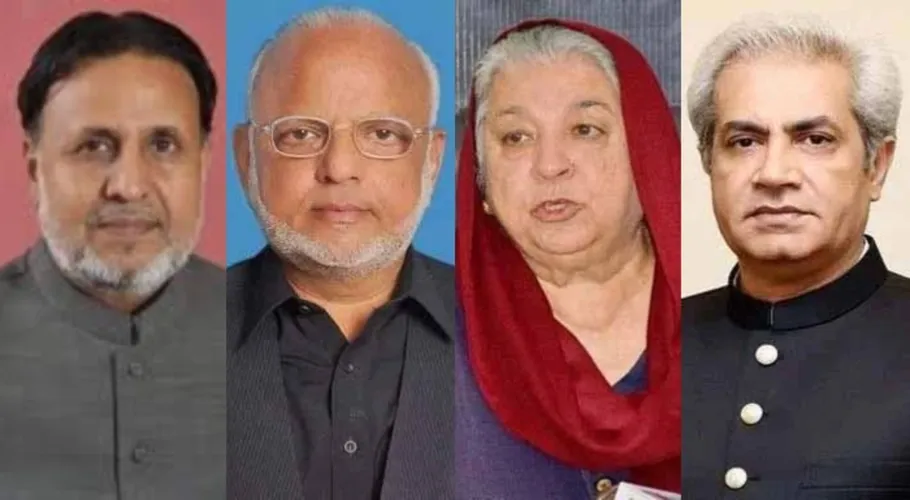 پی ٹی آئی لیڈرز