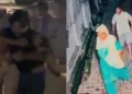 راہ چلتی خاتون سے نازیبا حرکت! ملزم کو پولیس نے ہاف فرائی کردیا، دیکھیں ویڈیوز