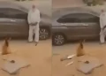 نیا ناظم آباد میں سفید کپڑوں میں ملبوس باریش بزرگ کی گھناؤنی حرکت! ویڈیو وائرل