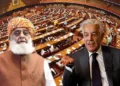 عوام مہنگائی سے نڈھال! خواجہ آصف اور مولانا کی لفظی جنگ نے ایوان کا ماحول گرم کردیا
