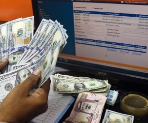 Dollar drops by 27 paisas in interbank