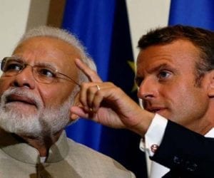France’s Macron urges Modi to respect IOK’s rights