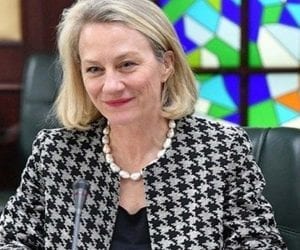 Pleased to see Pakistan’s credit outlook stable: Alice Wells