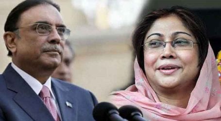 Case against Zardari & Faryal Talpur adjourned till 19 Sept