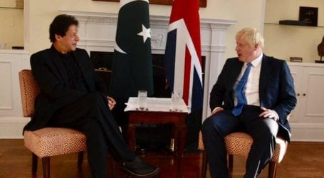 PM Imran Khan meets British counterpart Boris Johnson