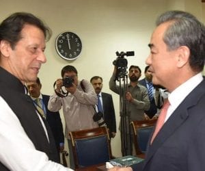 PM meets Chinese delegation led by FM Yi