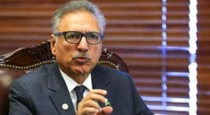 President Alvi urges Ulema to advise nation to stay indoors